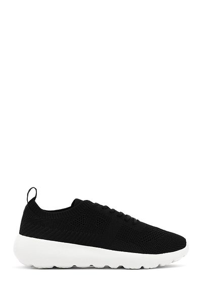 Derimod Zero Women's Black Lace-Up Thick Sole Sneaker 25Sfd43026F