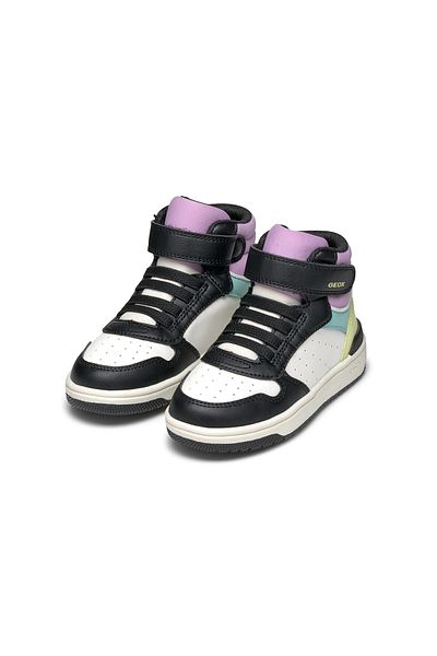 Geox Multicolored Washiba Ankle Lace-Up Sneaker for Girl - J36Hxa05415C9240