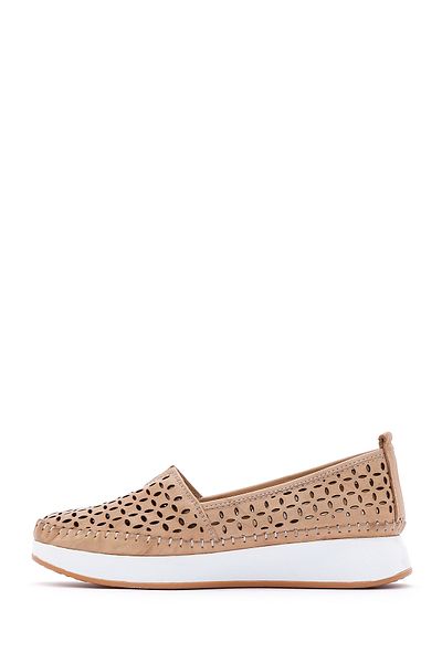 Derimod Pantofi de damă, bej, cu talpă groasă, din piele naturală, pantofi confortabili, pantofi casual de zi cu zi 25sfd332418