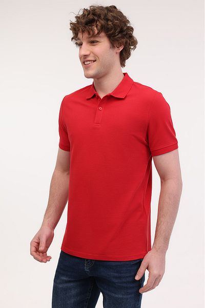 Kinetix MB PAM 12SN328 5FX Kırmızı Erkek Kısa Kol T-Shirt