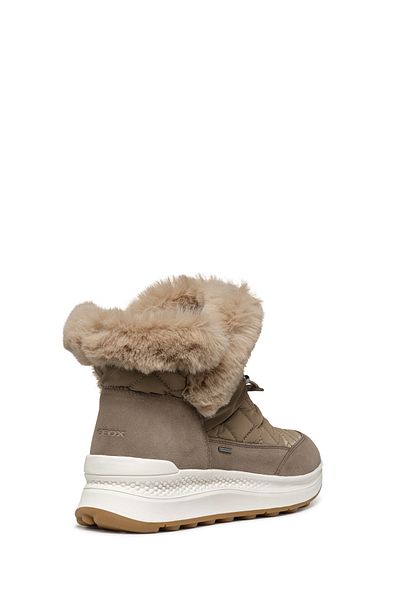 Geox Mink D Spherica Active X2 Shearling Leather Boots - Waterproof D46Wpb0Fu22C6029