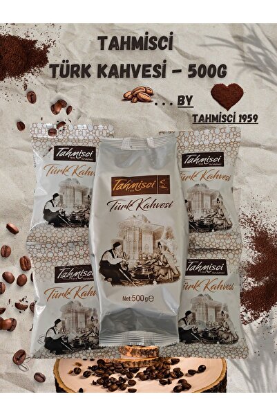 Tahmisci 1959 Geleneksel Türk Kahvesi 500 Gr – %100 Arabica – Orta Kavrum – T...