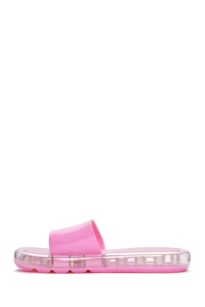 Derimod Women's Fuchsia Jelly Slippers 25Sfe4905Pv