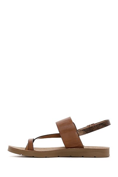 Derimod Women's Tan Back Strap Flip Flops Sandals 25Sfe461014
