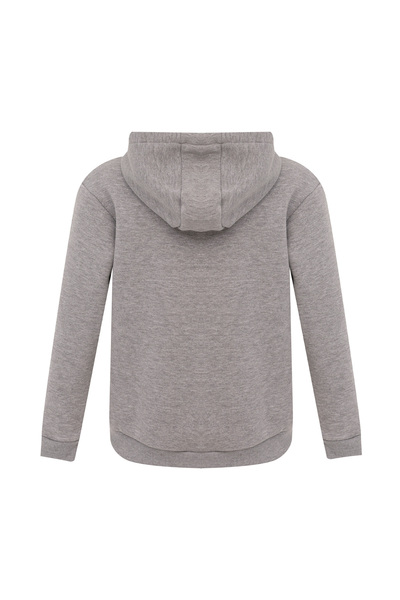 Kinetix Ku Basıc 18kds01 4pr Grı Melanj Erkek Çocuk Eşofman Üstü