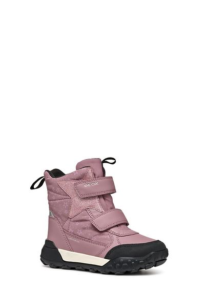 Geox Pink Girl's Abx Banded Waterproof Outdoor Boots - J46M7C0Mnbcc8006