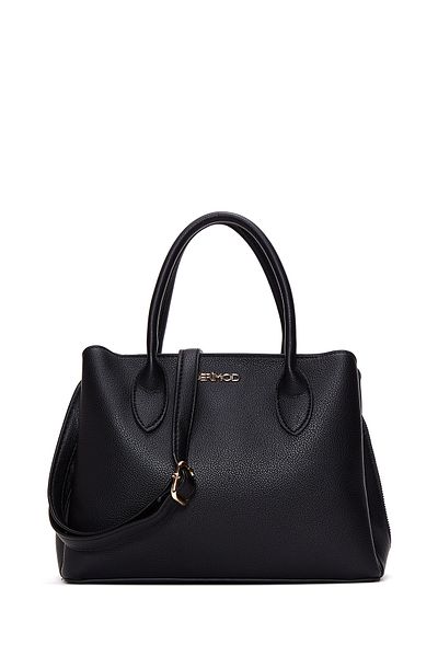 Derimod Women's Black Long Strap Classic Shoulder Bag 25Sbd 260426