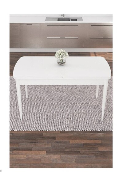 DEMONTEPARK 4 Pieces - Metal Conical Feet, White Color Table Leg (Top Diameter: 5.1 Cm)