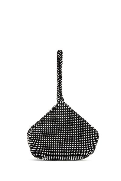 Derimod Women's Black Stone Mini Evening Dress Handbag 25Sbd2906Ts