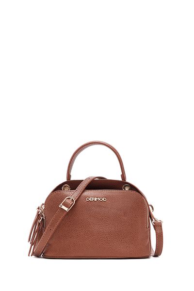 Derimod Women's Tan Long Strap Crossbody Bag 25Sbd2100Ft