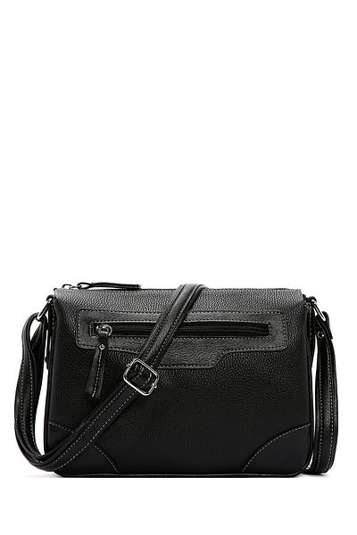 Derimod Women's Black Long Strap Crossbody Bag 25Sbd2103Ft