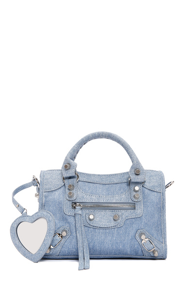 Derimod Women's Blue Long Strap Jean Fabric Crossbody Bag 25Sbd 291326