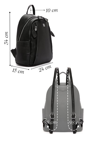 Derimod Women's Black Backpack 25Sbd 261818