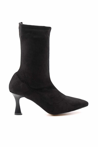 Bambi Siyah Kadın Bot & Bootie K02671902302