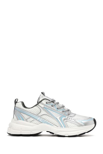 Derimod Women's Blue Thick Sole Lace-Up Sneaker 25Sfd431214