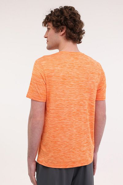 lumberjack MB CT1328 MLN T-SH 5FX ORANGE MULINE Tricou cu mânecă scurtă pentru bărbați
