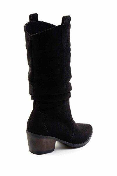 Bambi Siyah Kadın Çizme K03069010002