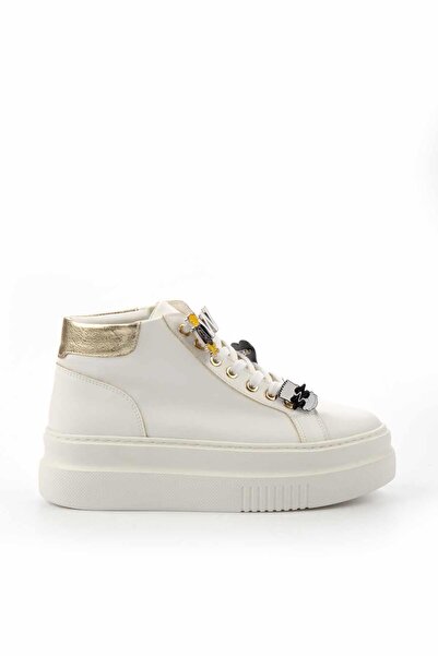 Bambi Beyaz Kadın Bot & Bootie K02791095009