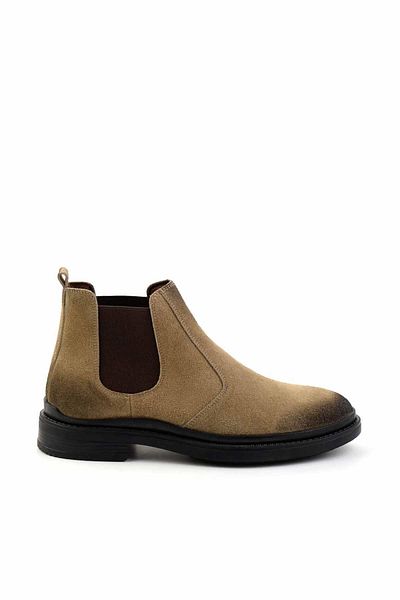 Bambi Sand Suede Γνήσιο δέρμα Ανδρικές Μπότες & Μποτάκια E02442055002