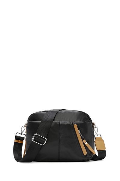 Derimod Women's Black Long Strap Crossbody Bag 25Sbd 241914