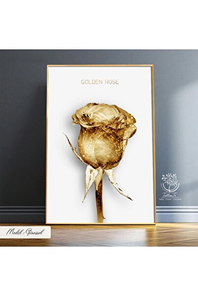 Tablomtr Metal Çerçeveli Gerçek Camlı Tablo Girassol 1li Set