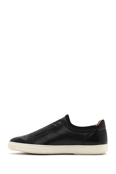 Derimod Men's Black Leather Sneaker 25Sfd 691918
