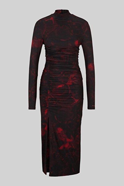 Hugo Boss Slim Fit Kadın Elbise Çok Renkli