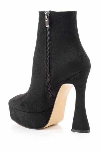 Bambi Siyah Kadın Bot & Bootie K02204500202
