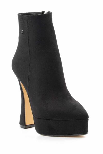 Bambi Siyah Kadın Bot & Bootie K02204500202