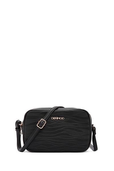 Derimod Women's Black Long Strap Crossbody Bag 25Sbd 280926