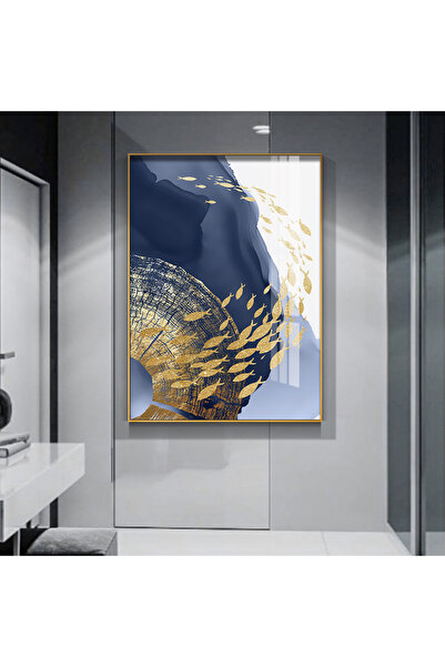 Tablomtr Metal Çerçeveli Gerçek Camlı Tablo Unionsquare 1li Set