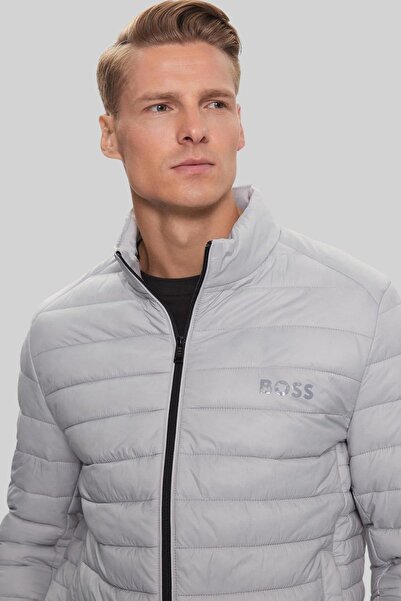BOSS Erkek Spor Ceket Gri