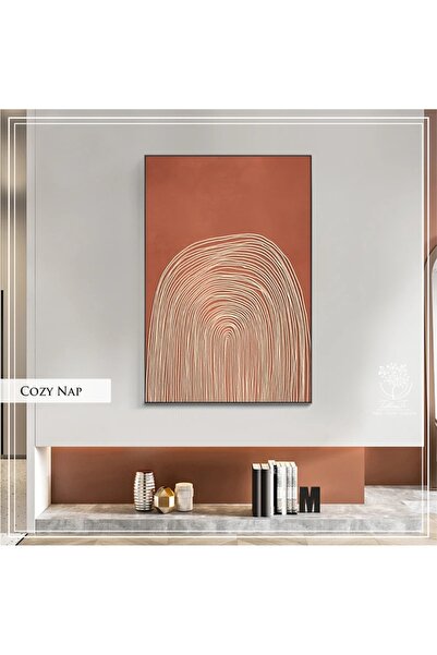 Tablomtr Metal Çerçeveli Gerçek Camlı Tablo CozyNapA TekliSet