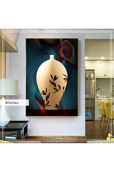 Tablomtr Metal Çerçeveli Gerçek Camlı Tablo BibomaC TekliSet