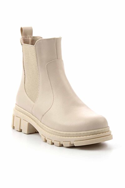 Bambi Bej Kadın Bot & Bootie K02875070309