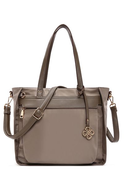 Derimod Women's Mink Long Strap Tote Bag Shoulder Bag Handbag 25Sbd24446F