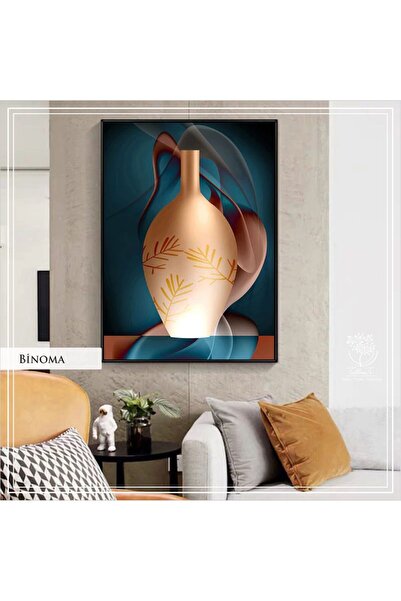 Tablomtr Slika Binoma sa metalnim okvirom i pravim staklom