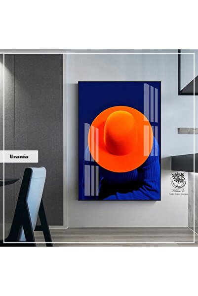 Tablomtr Metal Çerçeveli Gerçek Camlı Tablo Urania 1li Set