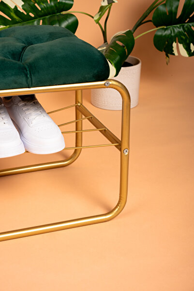 Fec Reklam AYAKKABILIK PUF BENCH DÖŞEMELİ KAPI GİRİŞİ PUF KAPI GİRİŞİ DÜZENLEYİCİ DÜĞMELİ TEL RAFLI