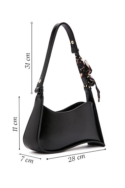 Derimod Women's Black Classic Shoulder Bag 25Sbd 281818