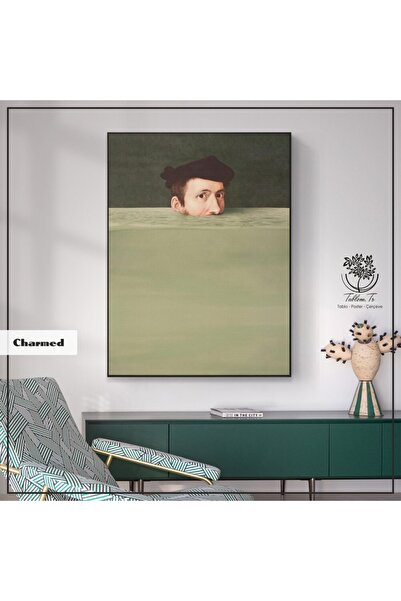 Tablomtr Metal Çerçeveli Gerçek Camlı Tablo Charmed 1111 Li Set