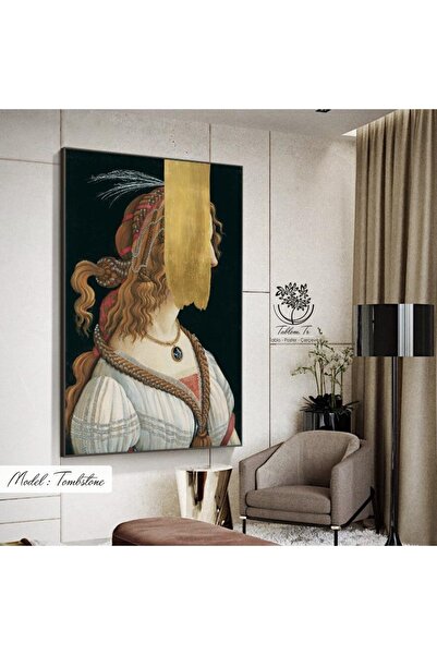 Tablomtr Metal Çerçeveli Gerçek Camlı Tablo Tombstone 1li Set