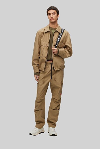 HUGO Marka Logolu Igny Kane Erkek Sneaker Beyaz