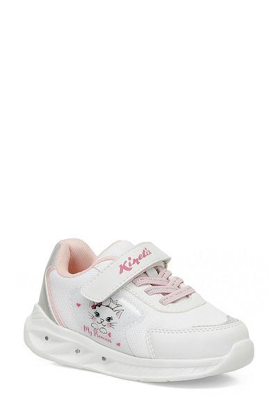 Kinetix Elio B 5Fx White Girl's Sneakers