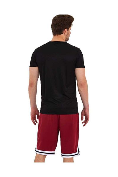 Adams Men's Polyester White Striped Basketball Shorts