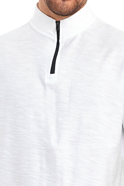 Adams Ανδρικό μπλουζάκι με κοντό μανίκι από ύφασμα Jacquard