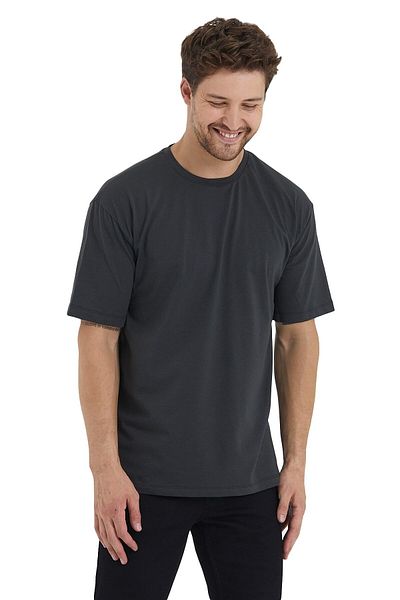 Adams Ανδρικό μπλουζάκι Basic Oversize Crew Neck 100% βαμβακερό κοντομάνικο