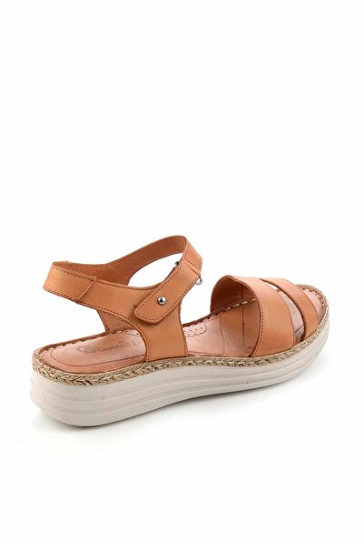Bambi Taba Leather Women's Sandals K05112156503