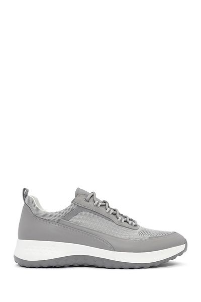 Derimod Men's Gray Lace-Up Thick Sole Sneaker 25Sfd 692614
