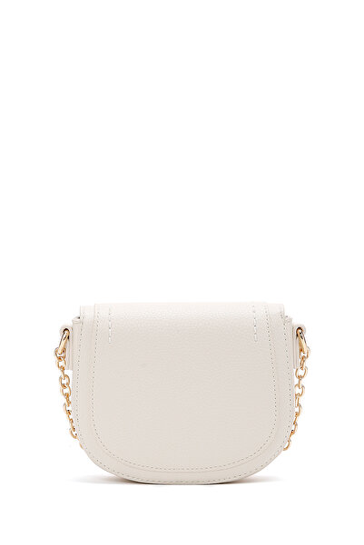 Derimod Kadın Krem Uzun Askılı Örgülü Mini Çapraz Çanta 25SBD2710M7